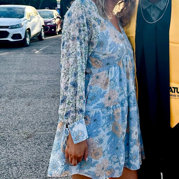 J. Crew Floral Babydoll Dress - Picture 3 of 3